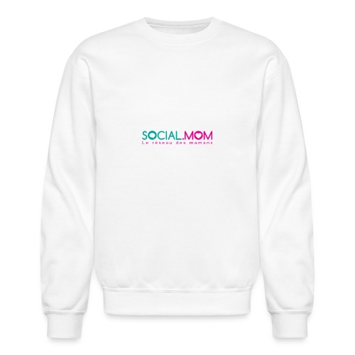 Social.mom logo français - Unisex Crewneck Sweatshirt