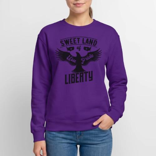 Sweet land of USA Pride Liberty - Unisex Crewneck Sweatshirt