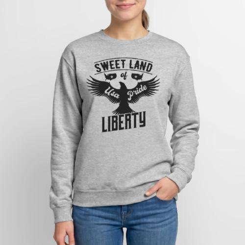 Sweet land of USA Pride Liberty - Unisex Crewneck Sweatshirt