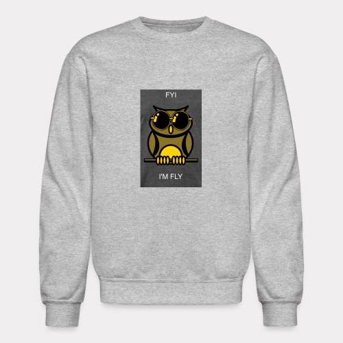 Fly Owl - Unisex Crewneck Sweatshirt