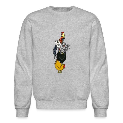 Chicken Friends - Unisex Crewneck Sweatshirt
