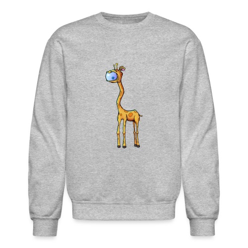 Cyclops giraffe - Unisex Crewneck Sweatshirt