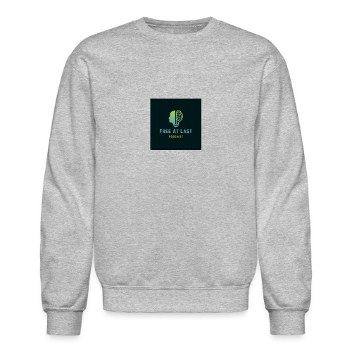 FAL Green Brain Logo - Unisex Crewneck Sweatshirt