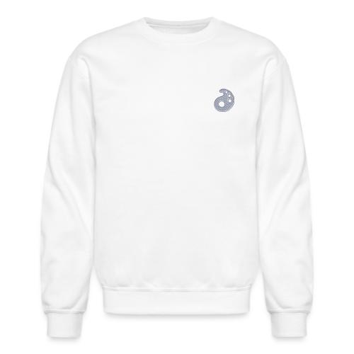 White Embroidered Palette - Unisex Crewneck Sweatshirt