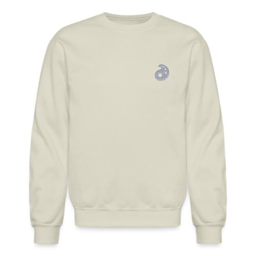 White Embroidered Palette - Unisex Crewneck Sweatshirt