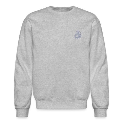 White Embroidered Palette - Unisex Crewneck Sweatshirt
