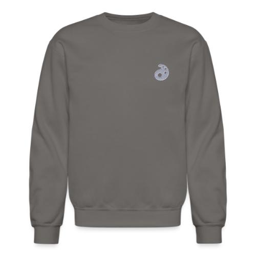 White Embroidered Palette - Unisex Crewneck Sweatshirt