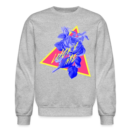 neon flower - Unisex Crewneck Sweatshirt