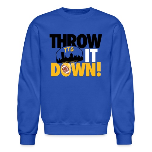 Throw it Down! (Turnover Dunk) - Unisex Crewneck Sweatshirt