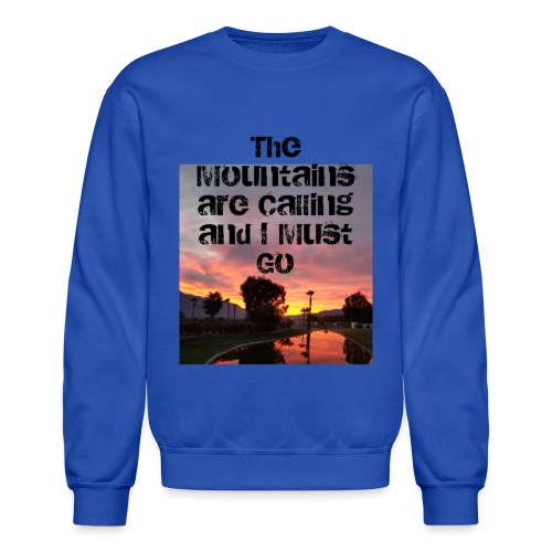 mountains - Unisex Crewneck Sweatshirt