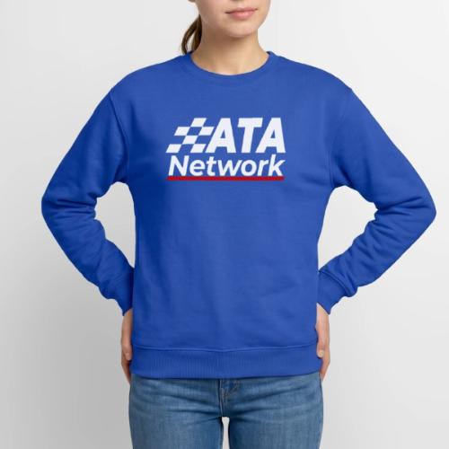 ATA Network Light Logo Vertical - Unisex Crewneck Sweatshirt