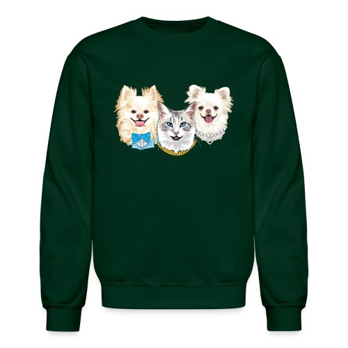 The Furry Kiddos - Unisex Crewneck Sweatshirt