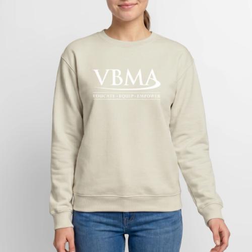VBMA logo white no background - Unisex Crewneck Sweatshirt