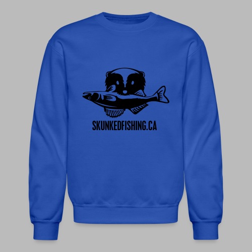Skunk With Fish - Unisex Crewneck Sweatshirt