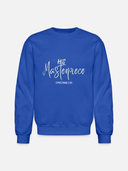 His master piece - Unisex Crewneck Sweatshirt - royal blue