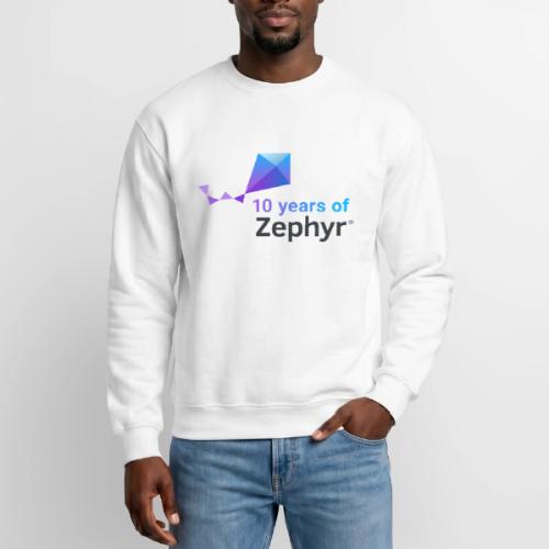 Zephyr 10th Anniversary Stacked Color - Unisex Crewneck Sweatshirt