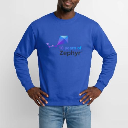 Zephyr 10th Anniversary Stacked Color - Unisex Crewneck Sweatshirt
