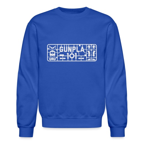 Gunpla 101 Men's T-shirt — Zeta Blue - Unisex Crewneck Sweatshirt