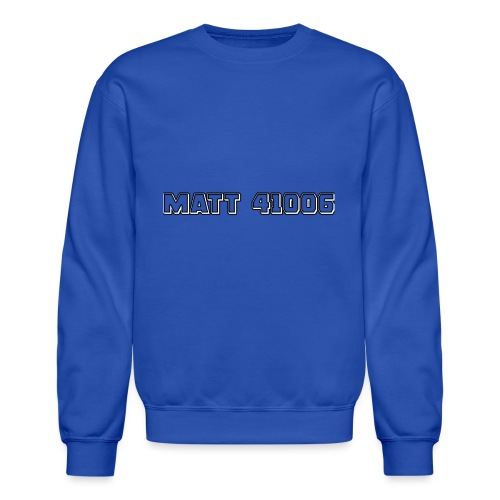 new Matt logo - Unisex Crewneck Sweatshirt