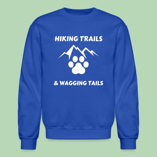 Hiking Trails and Wagging Tails on the ADK-9! - Unisex Crewneck Sweatshirt