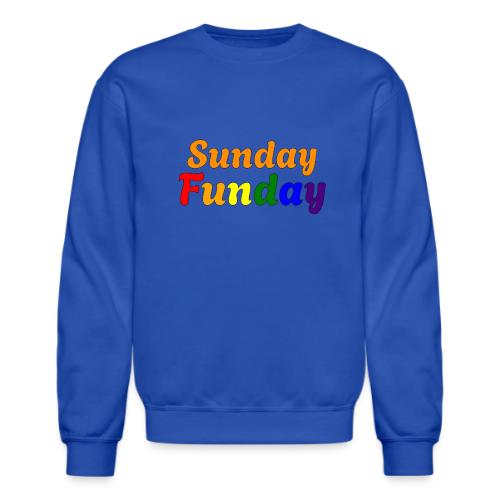 Sunday Funday - Unisex Crewneck Sweatshirt