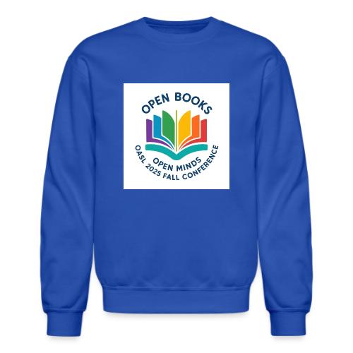 OASL Fall 2025 Logo white background - Unisex Crewneck Sweatshirt