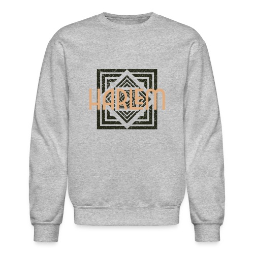 Harlem Sleek Artistic Design - Unisex Crewneck Sweatshirt