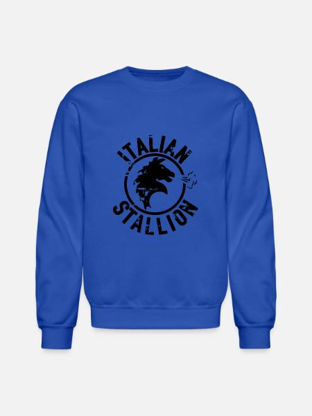 Italian Stallion - Unisex Crewneck Sweatshirt - royal blue