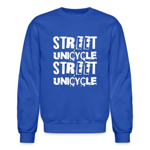 Streeet Unicycle - Unisex Crewneck Sweatshirt
