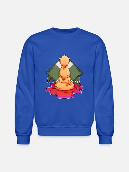 Chess Piece Pawn - Unisex Crewneck Sweatshirt - royal blue
