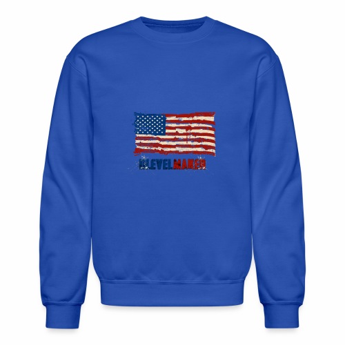 iiLevelMaker US Design - Unisex Crewneck Sweatshirt