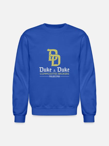 Duke and Duke - Unisex Crewneck Sweatshirt - royal blue