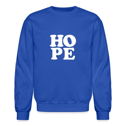 Hope Inspirational Vintage Style Shirt - Unisex Crewneck Sweatshirt