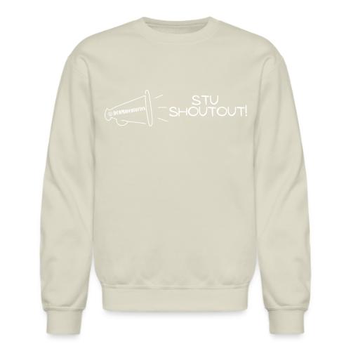 DCOMmentaries Stu Shoutout (White) - Unisex Crewneck Sweatshirt