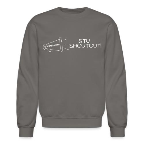 DCOMmentaries Stu Shoutout (White) - Unisex Crewneck Sweatshirt