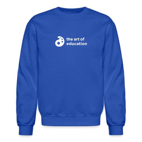 AOE White - Unisex Crewneck Sweatshirt