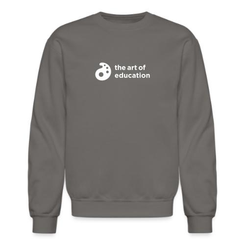 AOE White - Unisex Crewneck Sweatshirt