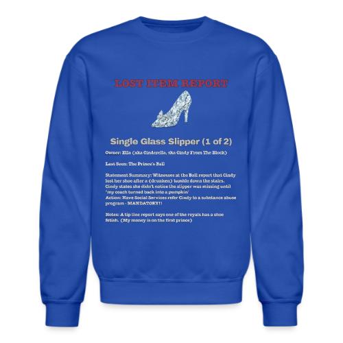 Lost Glass Slipper - Unisex Crewneck Sweatshirt