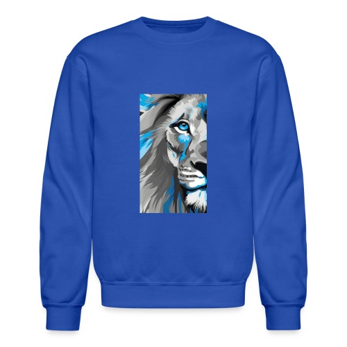 Blue lion king - Unisex Crewneck Sweatshirt
