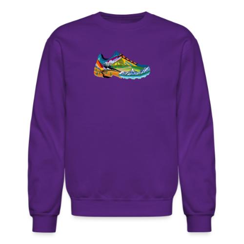 American Hiking x Abstract Hikes Apparel - Unisex Crewneck Sweatshirt