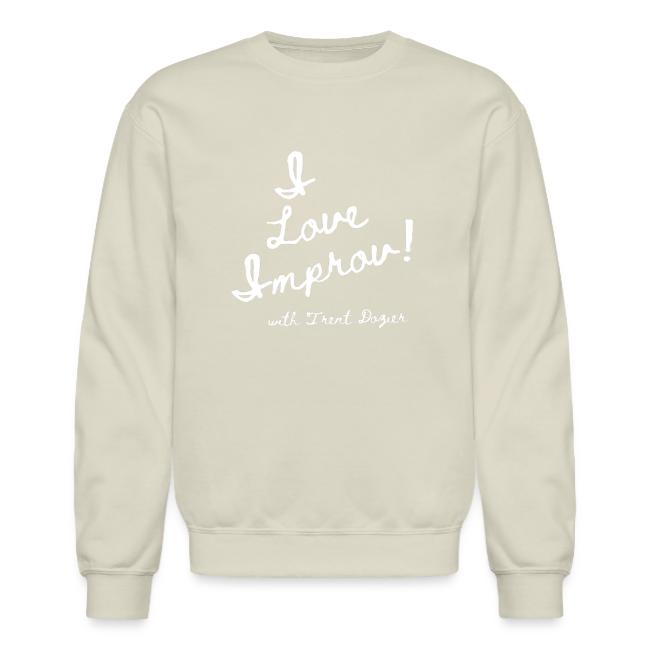 I Love Improv White