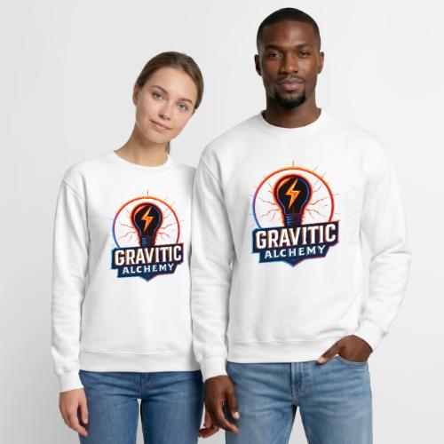 Gravitic Alchemy Logo - Unisex Crewneck Sweatshirt
