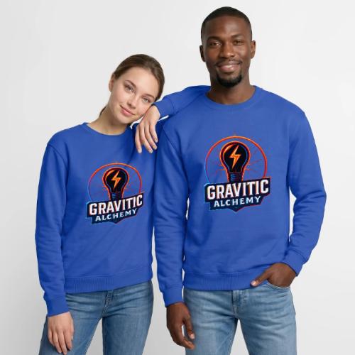 Gravitic Alchemy Logo - Unisex Crewneck Sweatshirt