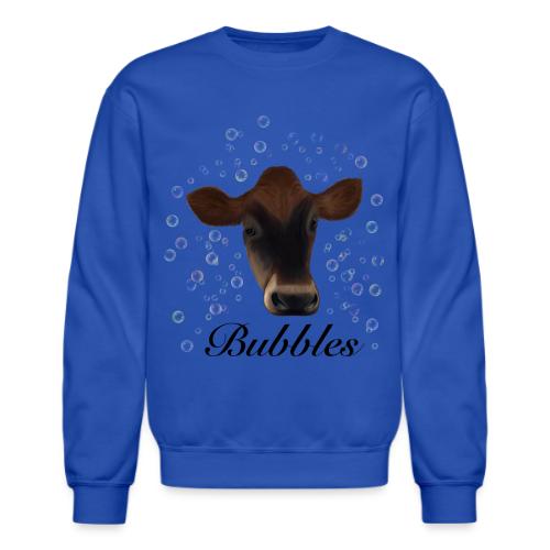 Bubbles, Black Version - Unisex Crewneck Sweatshirt