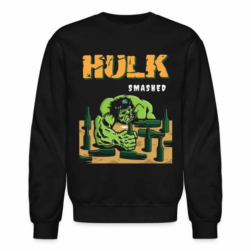Hulk Smashed - Unisex Crewneck Sweatshirt