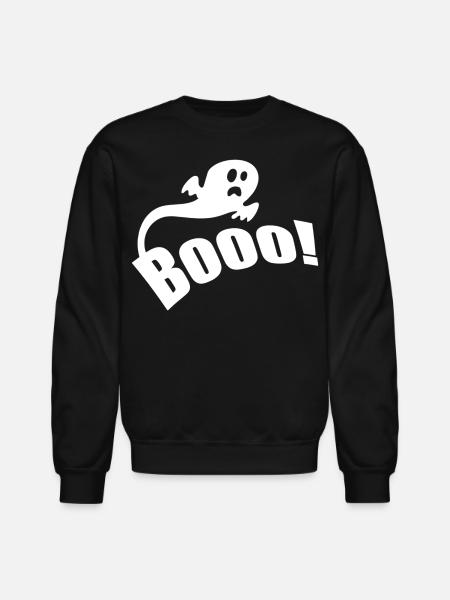 Boo - Unisex Crewneck Sweatshirt - black