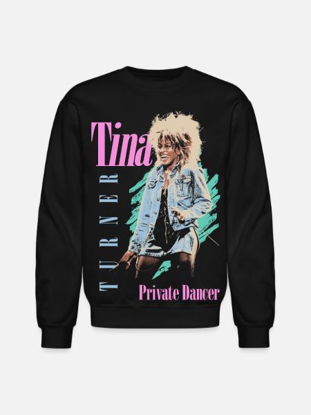Tina Turner Private Dancer Design - Unisex Crewneck Sweatshirt - black