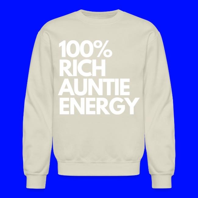 100 rich auntie energy tee