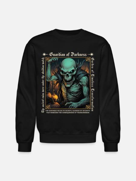 Guardian of Darkness - Unisex Crewneck Sweatshirt - black