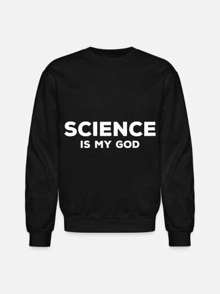 atheist - Unisex Crewneck Sweatshirt - black